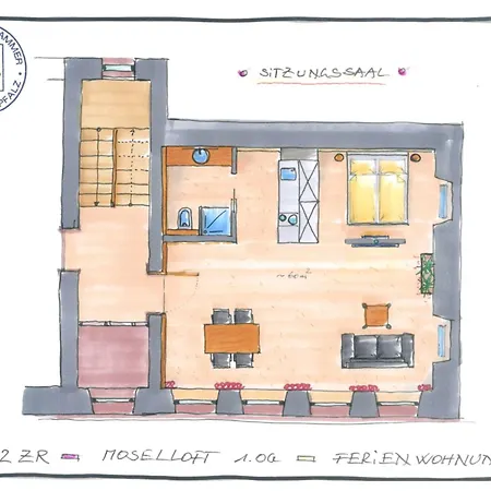 Moselloft Zeltingen-Rachtig Apartment Exterior photo