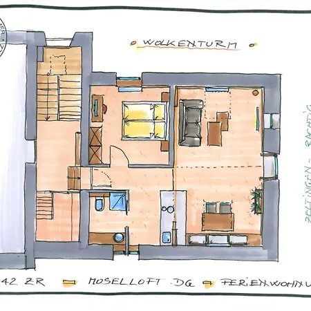 Moselloft Zeltingen-Rachtig Apartment Exterior photo